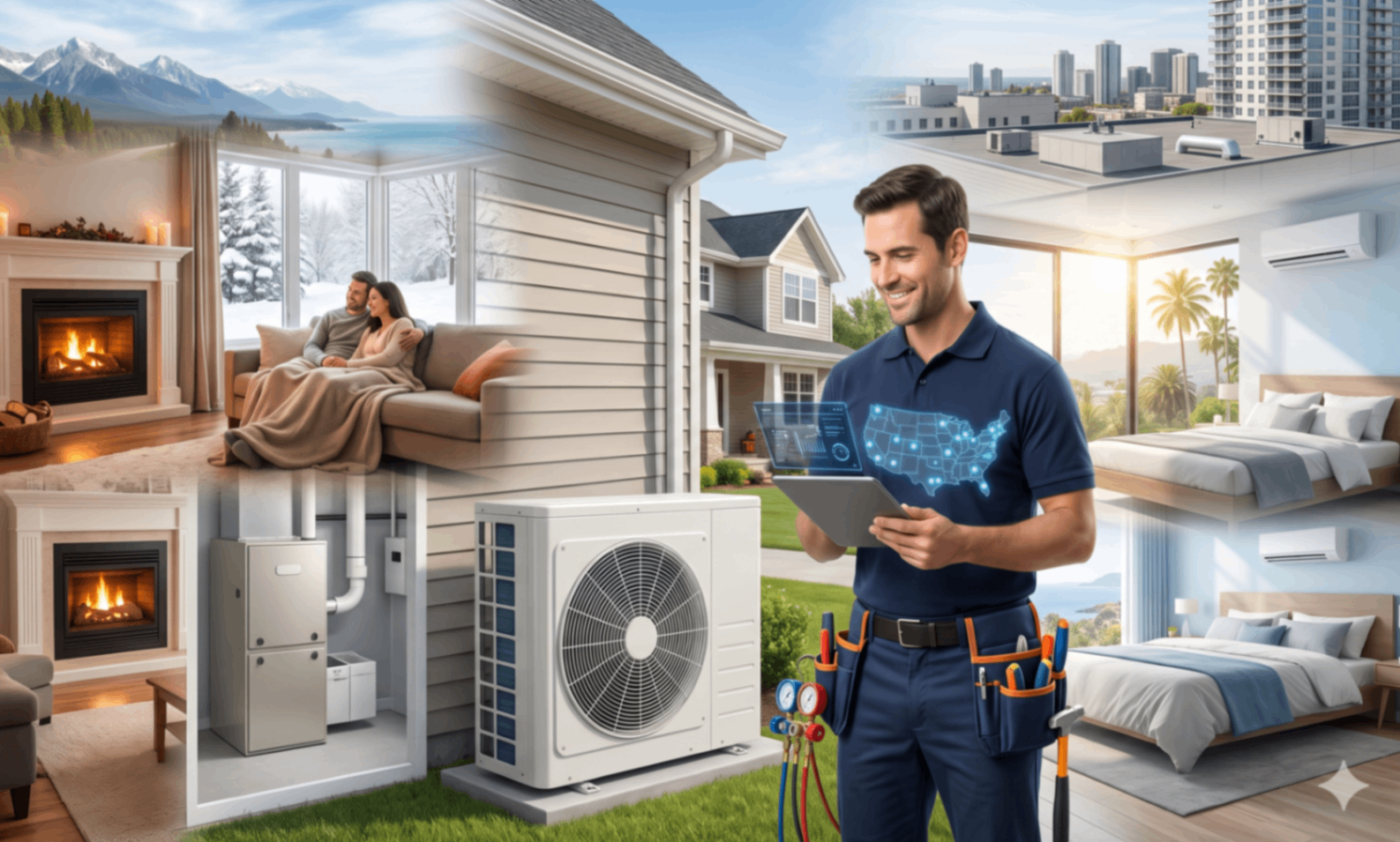 HVAC in Oakwood, TX